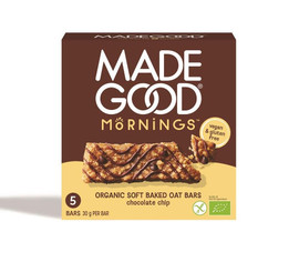 MadeGood Morning Oat Bar Chocolate Chip - Set of 5