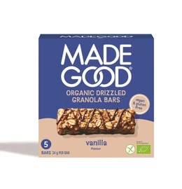 MadeGood Granola Bar Chocolate Drizzled Vanilla - Set of 5