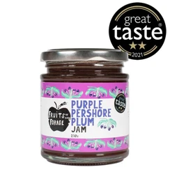 Fruits of the Forage Purple Pershore Plum Jam - 210g