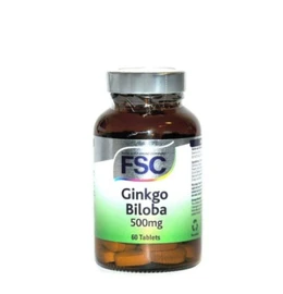 FSC Ginkgo Biloba 500mg - 60 Tablets