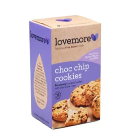 Lovemore Foods Gluten Free Milk Free Chocolate Chip Cookies - 150g
