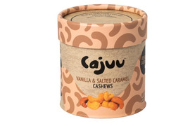 Cajuu Vanilla and Salted Caramel Cashew Nuts - 100g