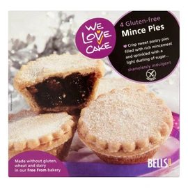 Village Bakery Vegan Gluten Free Mince Pies - 220g