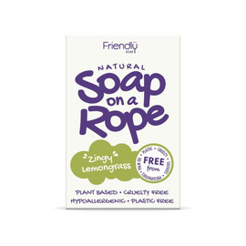 Friendly Soap Lemongrass Natural Soap On A Rope - 125g