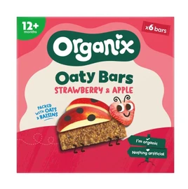 Organix Oaty Bars Strawberry & Apple MultiBox - Box of 6