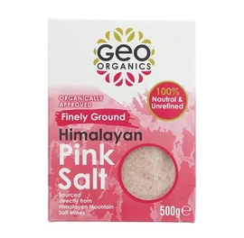 Geo Organics Himalayan Pink Salt Fine - 500g