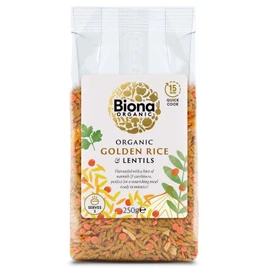 Biona Organic Golden Rice & Lentils - 250g