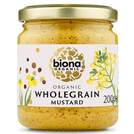 Biona Organic Wholegrain Mustard - 200g