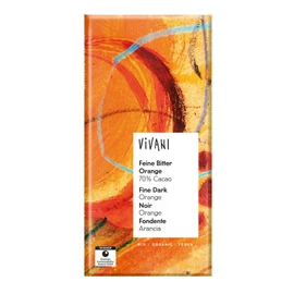 Vivani Dark Orange Chocolate 70% Vegan Organic - 80g