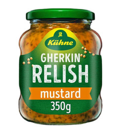 Kuhne Mustard Gherkin Relish - 350g