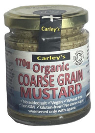 Carley's Organic Coarse Grain Mustard - 170g