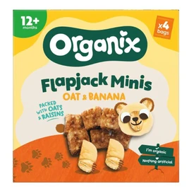 Organix Flapjack Minis Oat & Banana - Box of 4