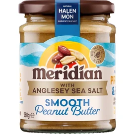 Meridian Smooth Peanut Butter & Halen Mon Anglesey Sea Salt - 280g