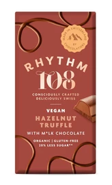 Rhythm 108 Chocolate Tablet Hazelnut Truffle - 100g