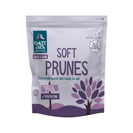 Crazy Jack Organic Soft Prunes Ready to Eat - 200g