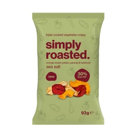 Simply Roasted Mixed Vegetable Sea Salt Crisps - 93g