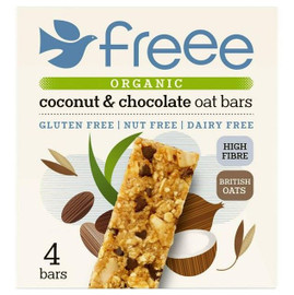 Doves Farm Freee Coconut & Chocolate Oat Bar - Box of 4