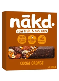 Nakd Cocoa Orange - Set of 4 (35g each)