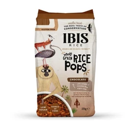 Ibis Rice Organic Wholegrain Rice Pops Chocolate - 225g