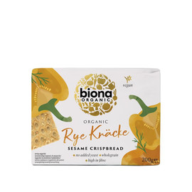 Biona Organic Rye Crispbread Sesame - 200g