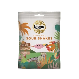 Biona Organic Sour Snakes - 75g