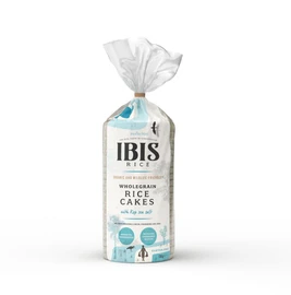 Ibis Rice Organic Rice Cakes Salted - 130g