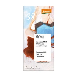 Vivani Demeter Espresso Milk Chocolate Organic - 90g