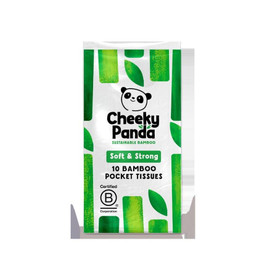 Cheeky Panda Bamboo Classic Pocket Tissues - Set of 8