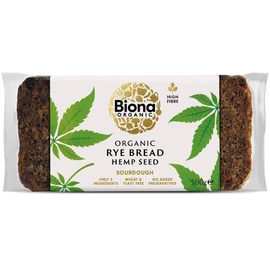 Biona Organic Rye Bread Hemp Seed - 500g