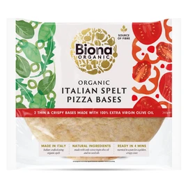 Biona Organic Italian Spelt Thin & Crispy Pizza Bases - 260g