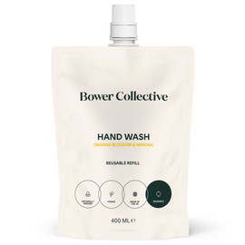 Bower Collective Orange Blossom & Mimosa Natural Hand Wash Refill - 400ml