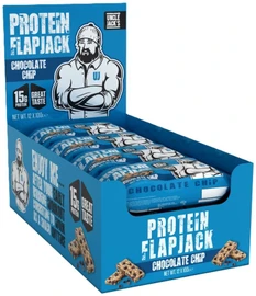 Uncle Jack's Protein Flapjacks Choc Chip - 12 x 100g