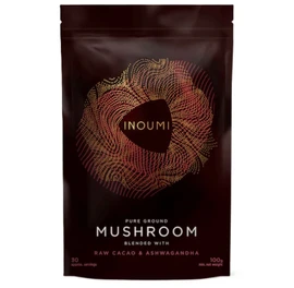 INOUMI Mushroom Raw Cacao & Ashwagandha - 100g