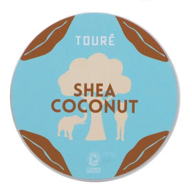 TOURE COSMETICS Shea Coconut Natural Moisturiser for Hair Body and Face - 100ml