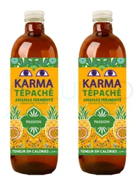 Karma Kombucha Tepache Passion - 750ml (Pack of 2)