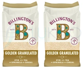 Billingtons Golden Granulated Sugar - 1kg (Pack of 2)