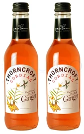 Thorncroft Pink Ginger Cordial - 330ml (Pack of 2)