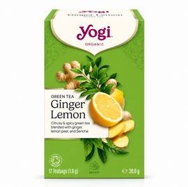 Yogi Tea Green Tea Ginger Lemon Tea - 17 Bags