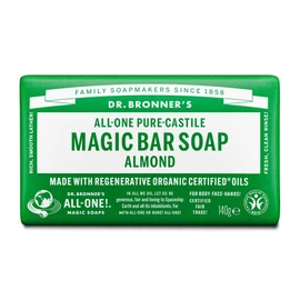 Dr Bronner Organic Almond Soap Bar - 140g