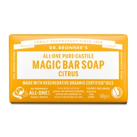 Dr Bronner Organic Citrus Soap Bar - 140g