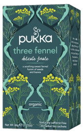 Pukka Three Fennel Tea - 20 Teabags Pukka Three Fennel Tea - 20 Teabags
