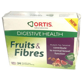 Ortis Fruits & Fibres - 24 Chewable Cubes