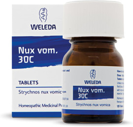 Weleda Nux Vom 30C - 125 Tablets