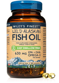 Wiley's Finest Easy Swallow Minis - 180 Capsules Wiley's Finest Easy Swallow Minis - 180 Capsules