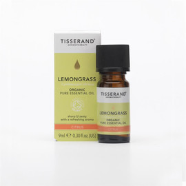 Tisserand Organic Lemongrass Essential Oil - 9ml Tisserand Organic Lemongrass Essential Oil - 9ml