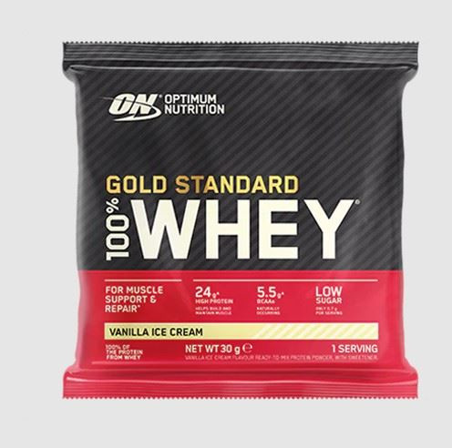 Optimum Nutrition Gold Whey Vanilla Ice Cream - Pack 24