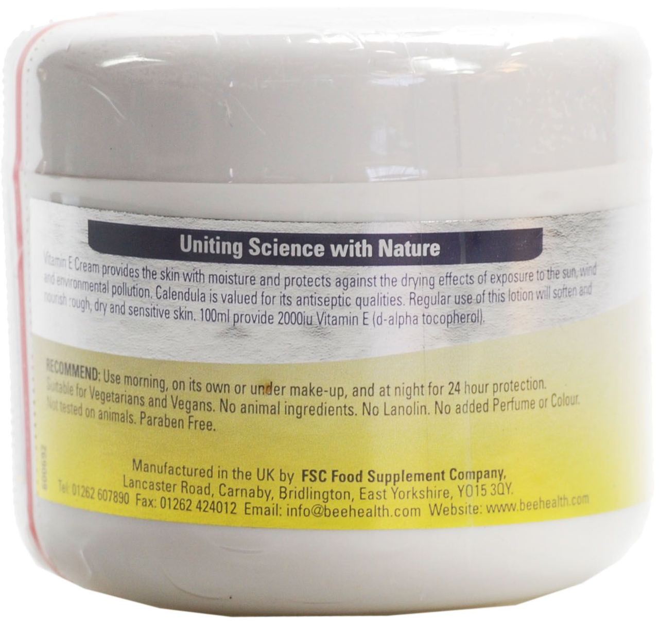 FSC Vitamin E Cream With Calendula 100g Blukoo