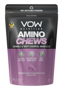 Vow Nutrition Berry Blast Amino Chews - 100 Chews