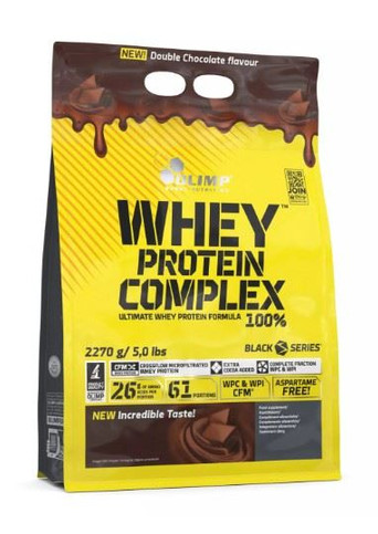 Olimp Sport Nutrition Whey Protein Complex Double Chocolate 2270g | Blukoo