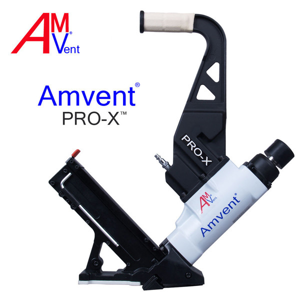 Amvent Pro-X Dual-Use Hardwood/Wood Floor Cleat Nailer + Stapler Gun